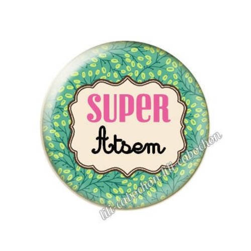 Cabochon résine a coller 25 mm pour atsem m48 