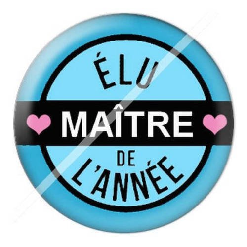 Cabochon résine a coller 25 mm pour maître 5 