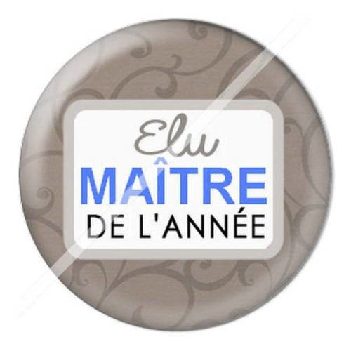 Cabochon résine a coller 25 mm pour maître 7 