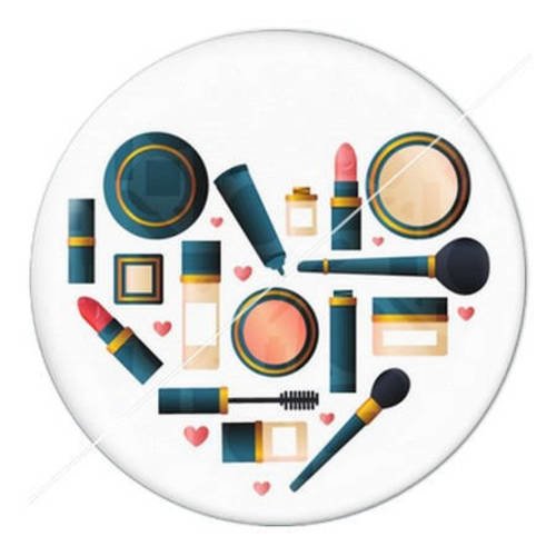 Cabochon résine a coller 25 mm coiffeuse esthéticienne 3 