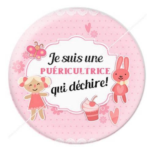 Cabochon résine a coller 25 mm puéricultrice 20 