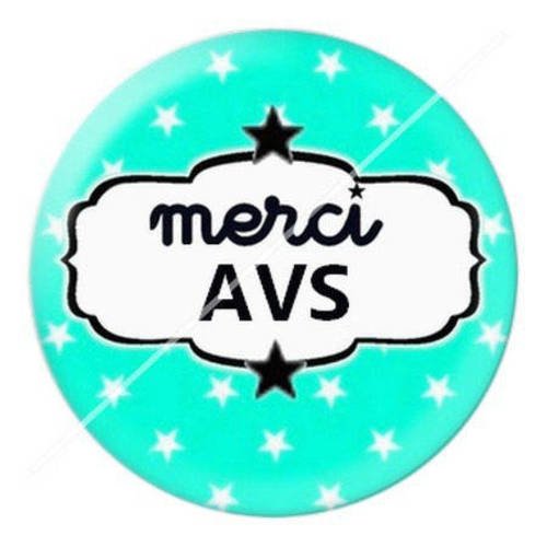 Cabochon résine a coller 25 mm pour avs c5 