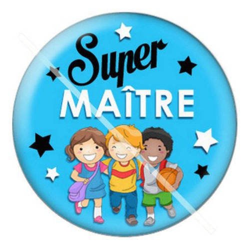 Cabochon résine a coller 25 mm pour maître a5 