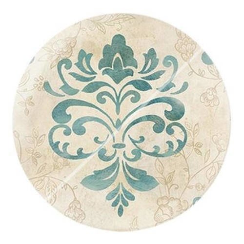 Cabochon résine a coller 25 mm shabby b13 