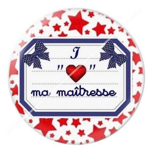 Cabochon résine a coller 25 mm maîtresse e3 