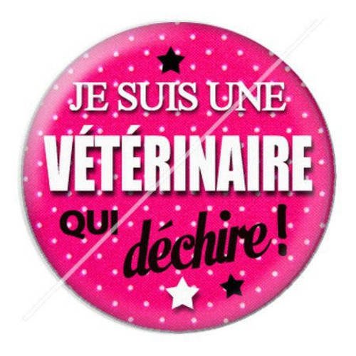 Cabochon résine a coller 25 mm vétérinaire 1 