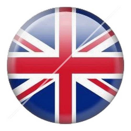 Cabochon résine a coller 25 mm drapeau london 8 