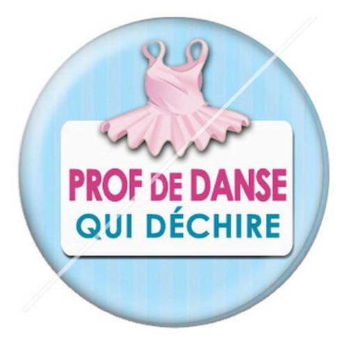 Cabochon résine a coller 25 mm prof de danse 7 