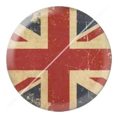 Cabochon résine a coller 25 mm drapeau london 6 