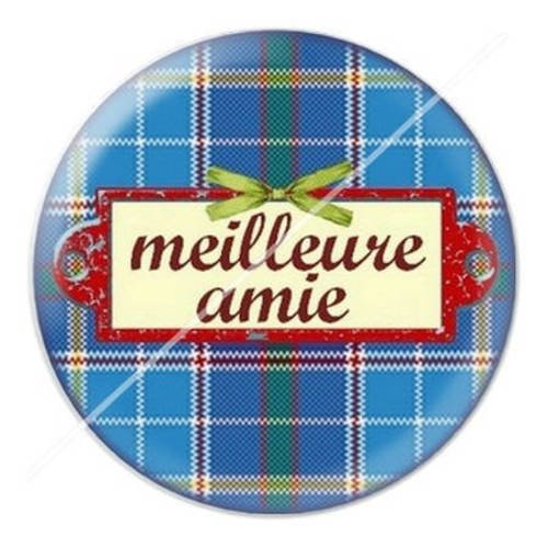 Cabochon résine a coller 25 mm pour amie 10 