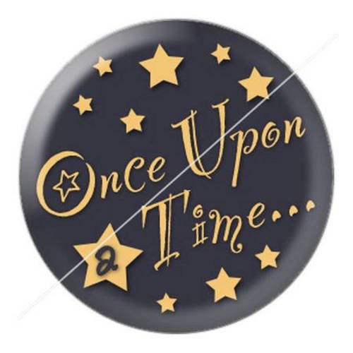 Cabochon résine a coller 25 mm once upon a time 7 