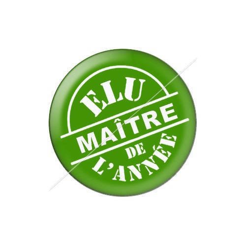 Cabochon résine a coller 25 mm maître j11 