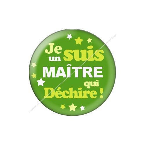 Cabochon résine a coller 25 mm maître j13 