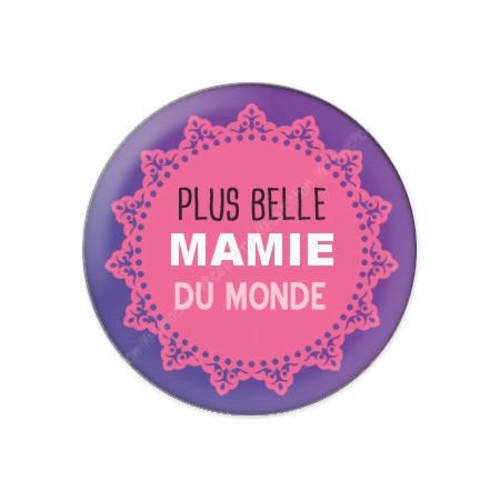 Cabochon résine a coller 25 mm pour mamie f35 