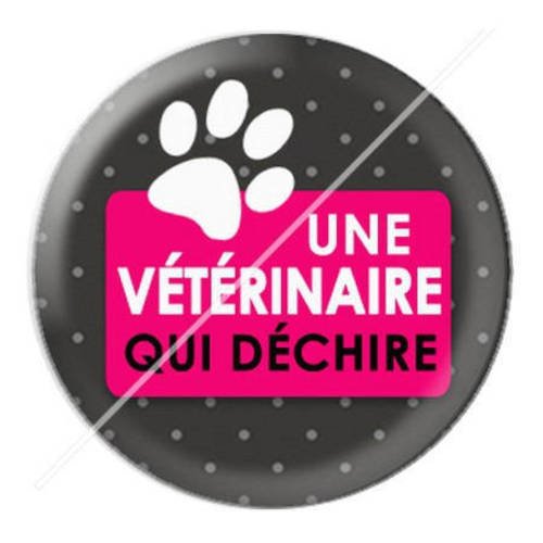 Cabochon résine a coller 25 mm vétérinaire 7 