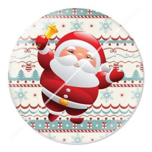 Cabochon résine a coller 25 mm noël e13 