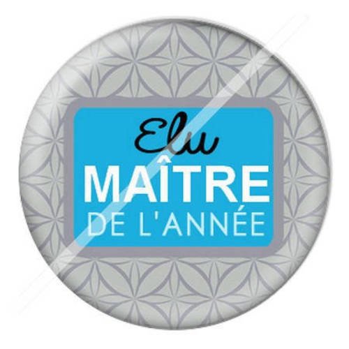 Cabochon résine a coller 25 mm pour maître 15 