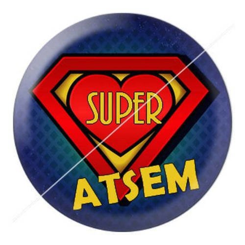 Cabochon résine a coller 25 mm pour atsem f10 