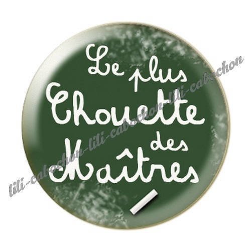 Cabochon résine a coller 25 mm maître i12 