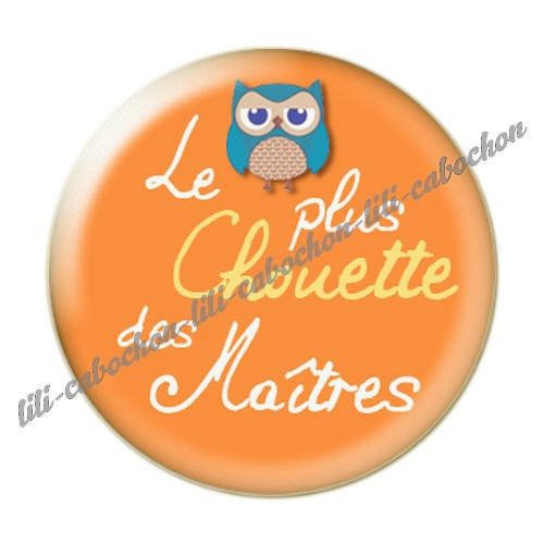 Cabochon résine a coller 25 mm maître i7 