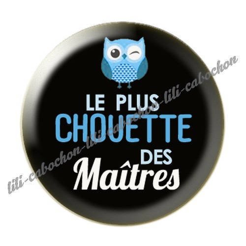 Cabochon résine a coller 25 mm maître i6 