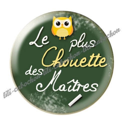 Cabochon résine a coller 25 mm maître i2 