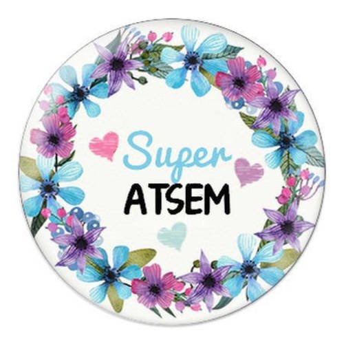 Cabochon résine a coller 25 mm pour atsem b15 