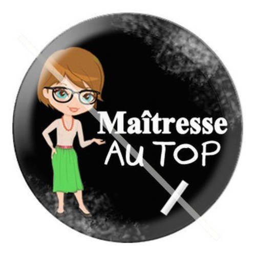 Cabochon résine a coller 25 mm pour maîtresse a26 