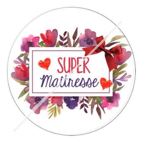 Cabochon résine a coller 25 mm pour maîtresse s4 