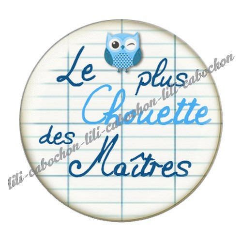 Cabochon résine a coller 25 mm maître i14 