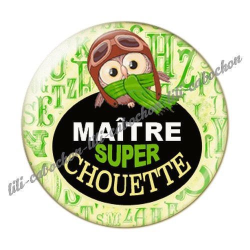 Cabochon résine a coller 25 mm maître i17 