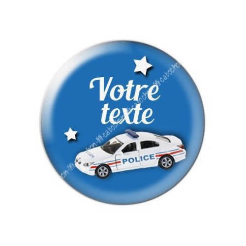 Cabochon résine a coller 25 mm à personnaliser avec votre texte ref f32 