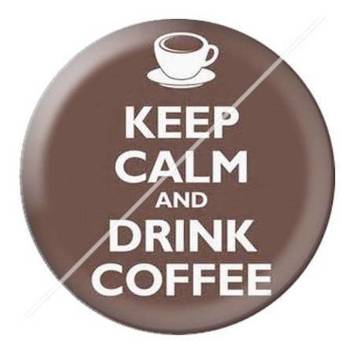 Cabochon résine a coller 25 mm keep calm 14 