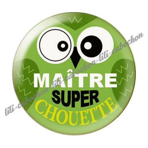 Cabochon résine a coller 25 mm maître i19 