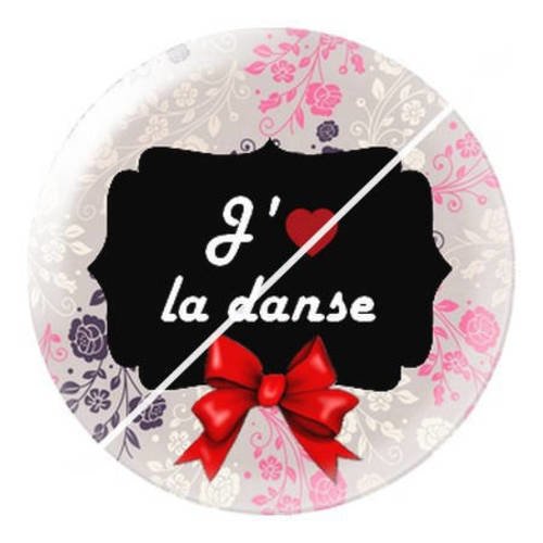 Cabochon résine a coller 25 mm danseuse étoile 13 