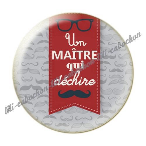 Cabochon résine a coller 25 mm maître i31 