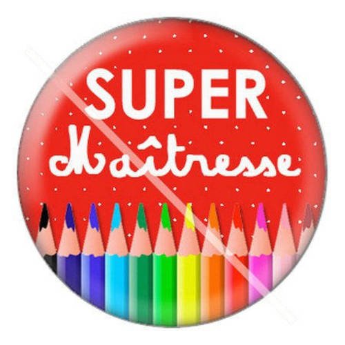 Cabochon résine a coller 25 mm pour maîtresse a33 