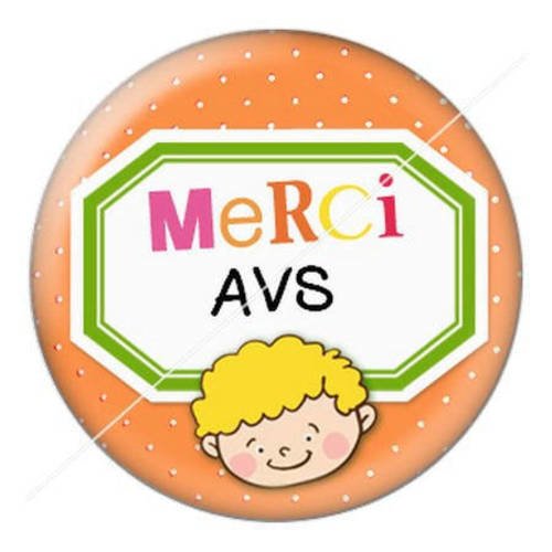 Cabochon résine a coller 25 mm pour avs f4 