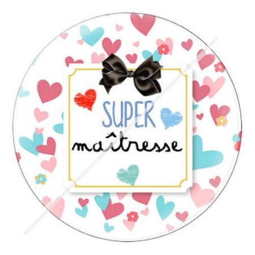 Cabochon résine a coller 25 mm pour maîtresse s10 