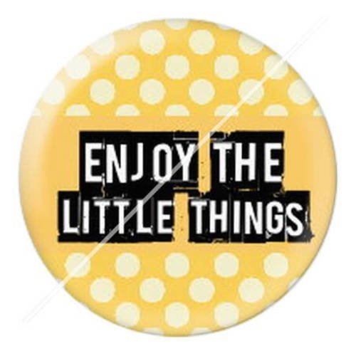 Cabochon résine a coller 25 mm fille vintage pin-up enjoy 4 