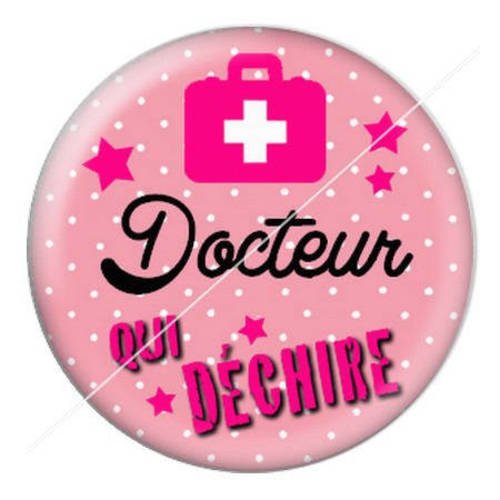Cabochon résine a coller 25 mm pour docteur qui déchire 5 