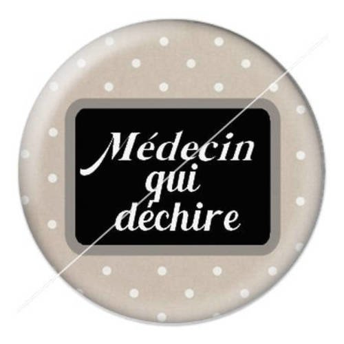 Cabochon résine a coller 25 mm pour médecin 11 