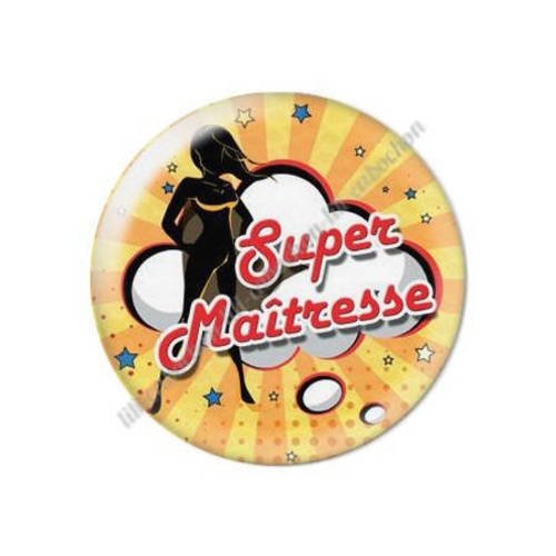 Cabochon résine a coller 25 mm maîtresse t53 