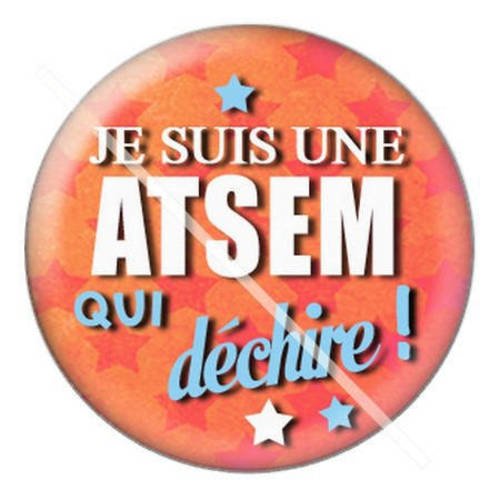 Cabochon résine a coller 25 mm pour atsem 1 