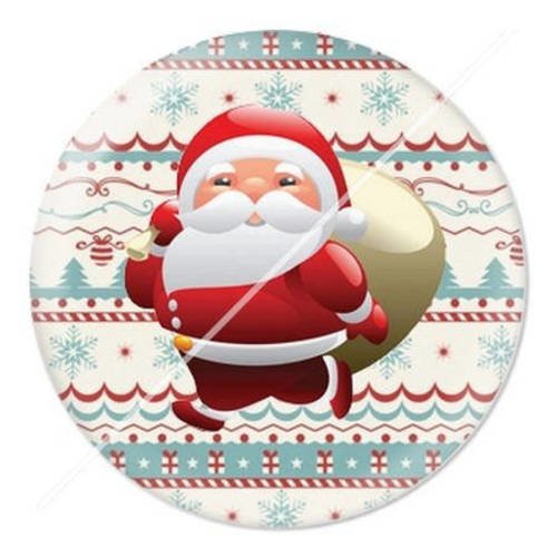 Cabochon résine a coller 25 mm noël e4 