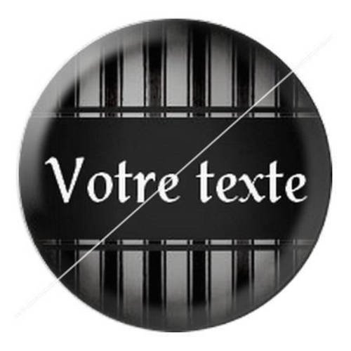 Cabochon résine a coller 25 mm à personnaliser avec votre texte ref b21 