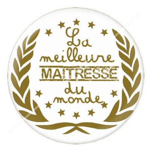 Cabochon résine a coller 25 mm pour maîtresse d6 