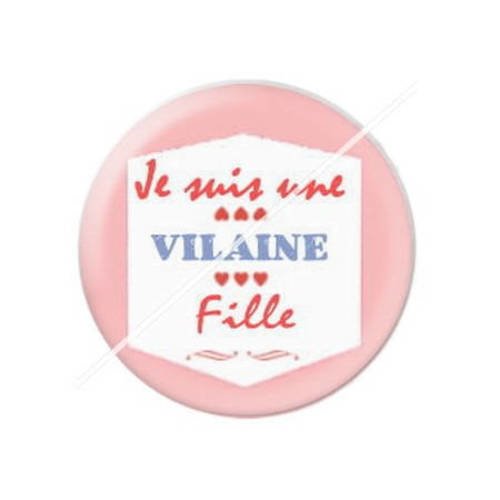 Cabochon résine a coller 25 mm citation a8 