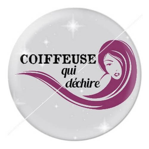 Cabochon résine a coller 25 mm coiffeuse coiffure 11 