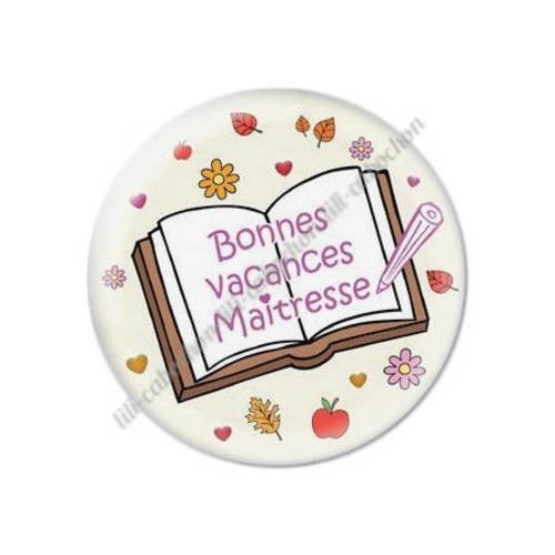 Cabochon résine a coller 25 mm maîtresse t13 